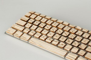 Wooden Engrain Keyboard