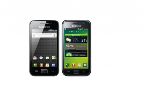 Samsung Galaxy Ace and Samsung Galaxy S