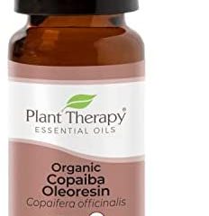Plant Therapy Copaiba Oleoresin Organic Essential Oil 100% Pure, Undiluted, Natural Aromatherapy, Therapeutic Grade 10 mL (1/3 oz)