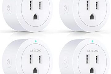Smart Plug ESICOO - Alexa, Echo & Google Home - Only WiFi 2.4G (4-Pack)