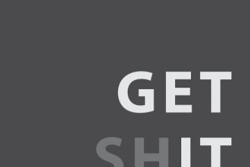Get Shit Done Monthly/Weekly Planner with Motivational Quotes (5" x 8")