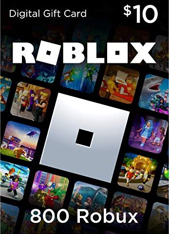 Roblox Digital Gift Card - 800 Robux [Includes Exclusive Virtual Item] [Online Game Code]