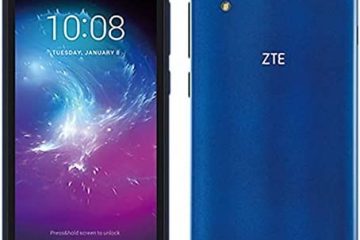 ZTE Blade A3 Lite 5.0" 18:9 Display, 8MP Camera Quad-Core Android 9.0 Go (LTE USA Latin Caribbean) 4G LTE GSM Unlocked Smartphone - International Version (Blue, 32GB)
