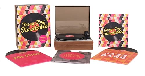 Teeny-Tiny Turntable: Includes 3 Mini-LPs to Play! (RP Minis)