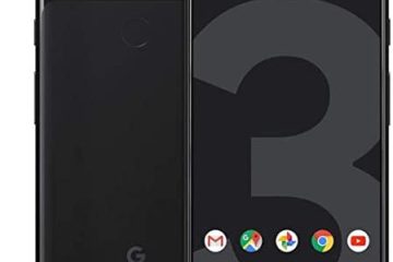Google Pixel 3 XL 64GB Unlocked GSM & CDMA 4G LTE Android Phone w/ 12.2MP Rear & Dual 8MP Front Camera - Just Black (Renewed)